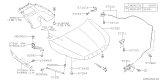 Diagram for 2017 Subaru Forester Hood Latch - 57310SG010