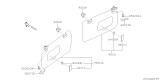 Diagram for Subaru Forester Sun Visor - 92011SG050LO