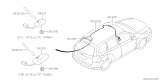 Diagram for Subaru Forester Antenna Cable - 86325SG001