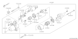 Diagram for Subaru Impreza Armature - 23310AA230