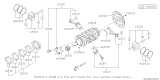 Diagram for Subaru Impreza Crankshaft Gear - 13021AA28A