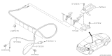 Diagram for Subaru Impreza Fuel Door Release Cable - 57330FL03A