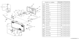 Diagram for Subaru Justy Coolant Reservoir Hose - 745162291