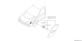 Diagram for Subaru Impreza Side Marker Light - 84411FE020