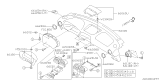 Diagram for Subaru Impreza Cup Holder - 66150FE030