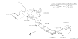 Diagram for Subaru Baja Exhaust Pipe - 44615AA000