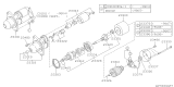 Diagram for Subaru GL Series Starter Brush - 23379AA010