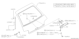 Diagram for Subaru Impreza Trunk Lid Lift Support - 60315FA000