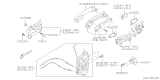 Diagram for Subaru Crosstrek Door Handle - 61160FJ100