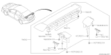 Diagram for Subaru WRX STI Spoiler - 96061VA001NN