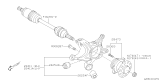 Diagram for 2011 Subaru Forester Wheel Bearing - 28473FG000