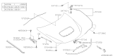 Diagram for Subaru Impreza WRX Hood Hinge - 57260FG0109P