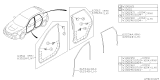 Diagram for Subaru Impreza STI Window Run - 63527FG000