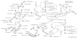 Diagram for Subaru Muffler Hanger Straps - 44066AL01A