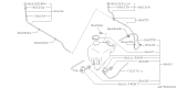 Diagram for Subaru Legacy Washer Reservoir - 86610AC070