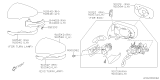 Diagram for Subaru Forester Car Mirror - 91039FL110
