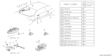 Diagram for Subaru Loyale Relay - 85543GA030