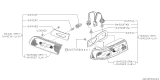 Diagram for Subaru SVX Side Marker Light - 84421PA000
