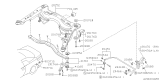 Diagram for Subaru SVX Sway Bar Bushing - 20461AA002