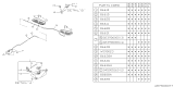 Diagram for Subaru XT Washer Reservoir - 86631GA200