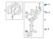 Diagram for Subaru WRX STI Bed Mounting Hardware - 010106300