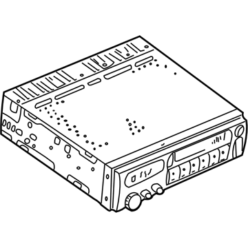 Subaru 86201FA010 Radio Assembly Clarion