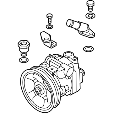 Subaru Forester Power Steering Pump - 34430SA010
