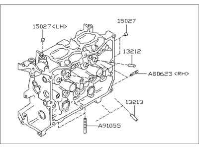 Subaru Crosstrek Cylinder Head - 11039AC490