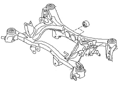 Subaru Forester Rear Crossmember - 20152SC020