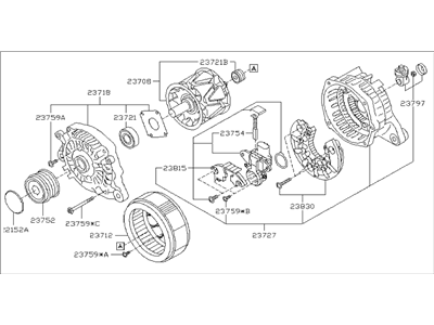 Subaru 23700AA720 Alternator Assembly