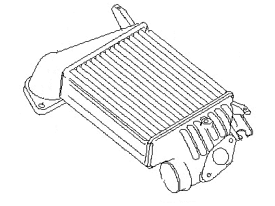 Subaru Legacy Intercooler - 21821AA020
