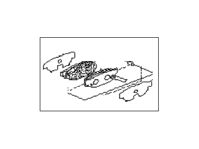 Subaru XT Brake Pad Set - 25191GA531