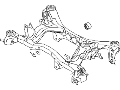 Subaru Legacy Rear Crossmember - 20152AJ00A