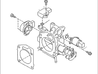 Subaru 16114AB280 Throttle Body Assembly