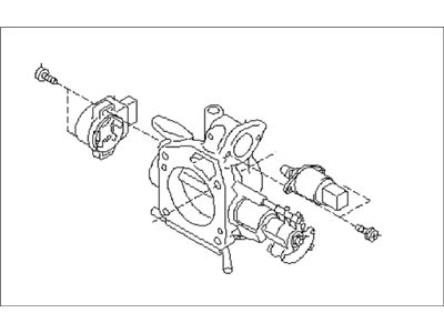 Subaru Forester Throttle Body - 16114AA823