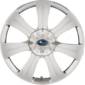 Subaru 18" Chrome-Finished Alloy Wheel with Caps and Wrench KITB310SXA000