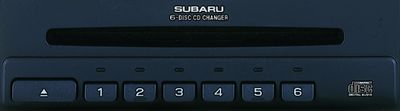 Subaru 6-Disc In-Dash CD Changer H6240LS101