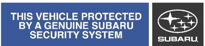 Subaru Security System Upgrade Kit H7110SS400