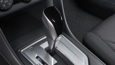 Subaru Leather Shift Knob - Silver Accent 35160FL01A