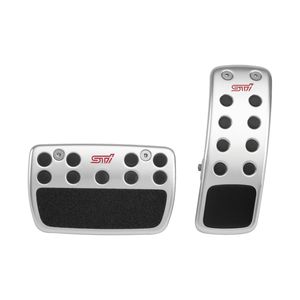 Subaru Metal Pedal Pad Set STI AT C8110FG000