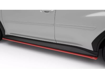 Subaru STI Under Spoiler - Side - Red E2610VC120