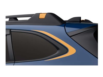 Subaru Exterior Graphics - Side Rear Window - Anodized Copper J121SAN500