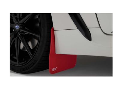 J101SCC200 Subaru STI Mud Flaps - Cherry Red Product Photo 1 of 1