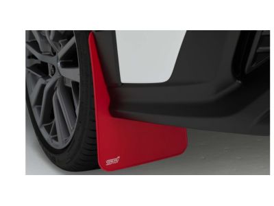 Subaru J101SVC300 STI Mud Flaps - Cherry Red J101SVC300 Subaru STI Mud Flaps - Cherry Red Product Photo 1 of 1