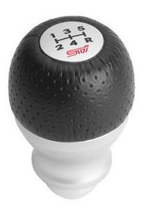 Subaru STI Shift Knob 5MT Leather & Aluminum C1010FG000