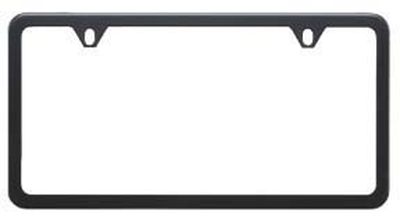 Subaru License Plate Frame, Slim Line, Matte Black SOA342L105