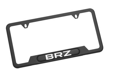 Subaru License Plate Frame (BRZ) Matte Black SOA342L146