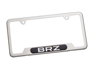 Subaru License Plate Frame (BRZ) Polished Stainless Steel SOA342L147