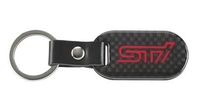Subaru STI Key Chain - Carbon Fiber SOA342L156