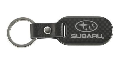 Subaru SOA342L155 Key Chain (Subaru) - Carbon Fiber
